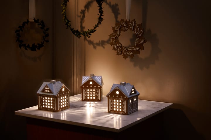 Gingerbread Lichthaus - Christmas barn 11,5 cm - Kähler