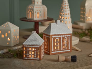 Gingerbread Lichthaus medium 15cm - Braun - Kähler