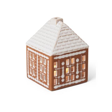 Gingerbread Lichthaus small 11cm - Braun - Kähler