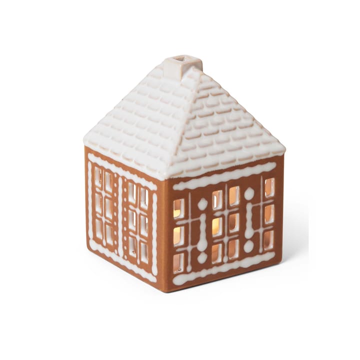 Gingerbread Lichthaus small 11cm, Braun Kähler