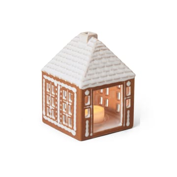 Gingerbread Lichthaus small 11cm - Braun - Kähler