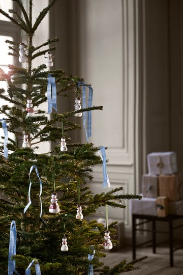 Hammershøi Christmas Schneemann hängend - Weiß - Kähler