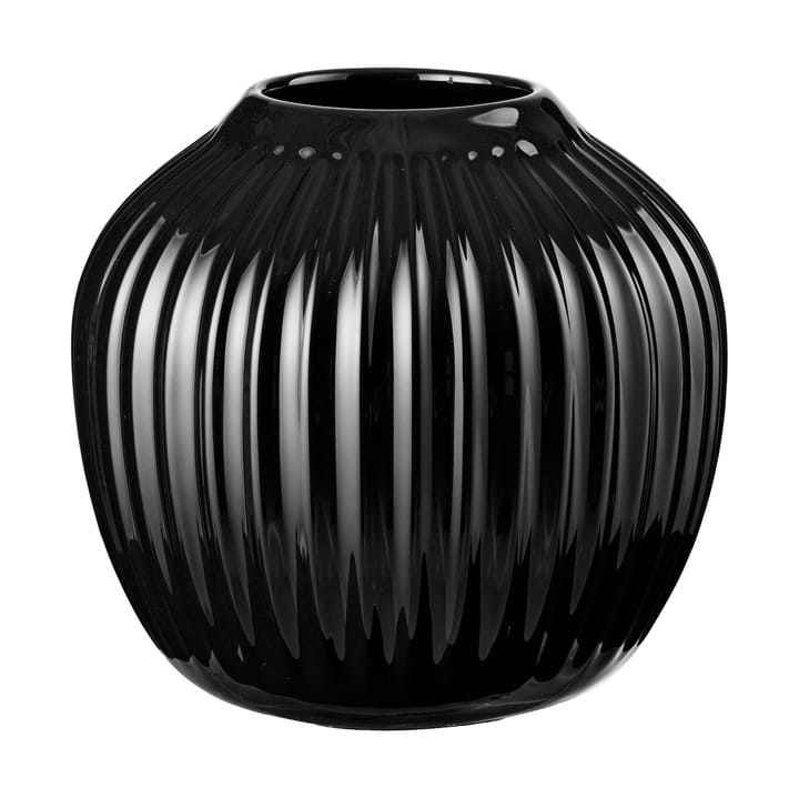 Hammershøi Vase klein - Schwarz - Kähler