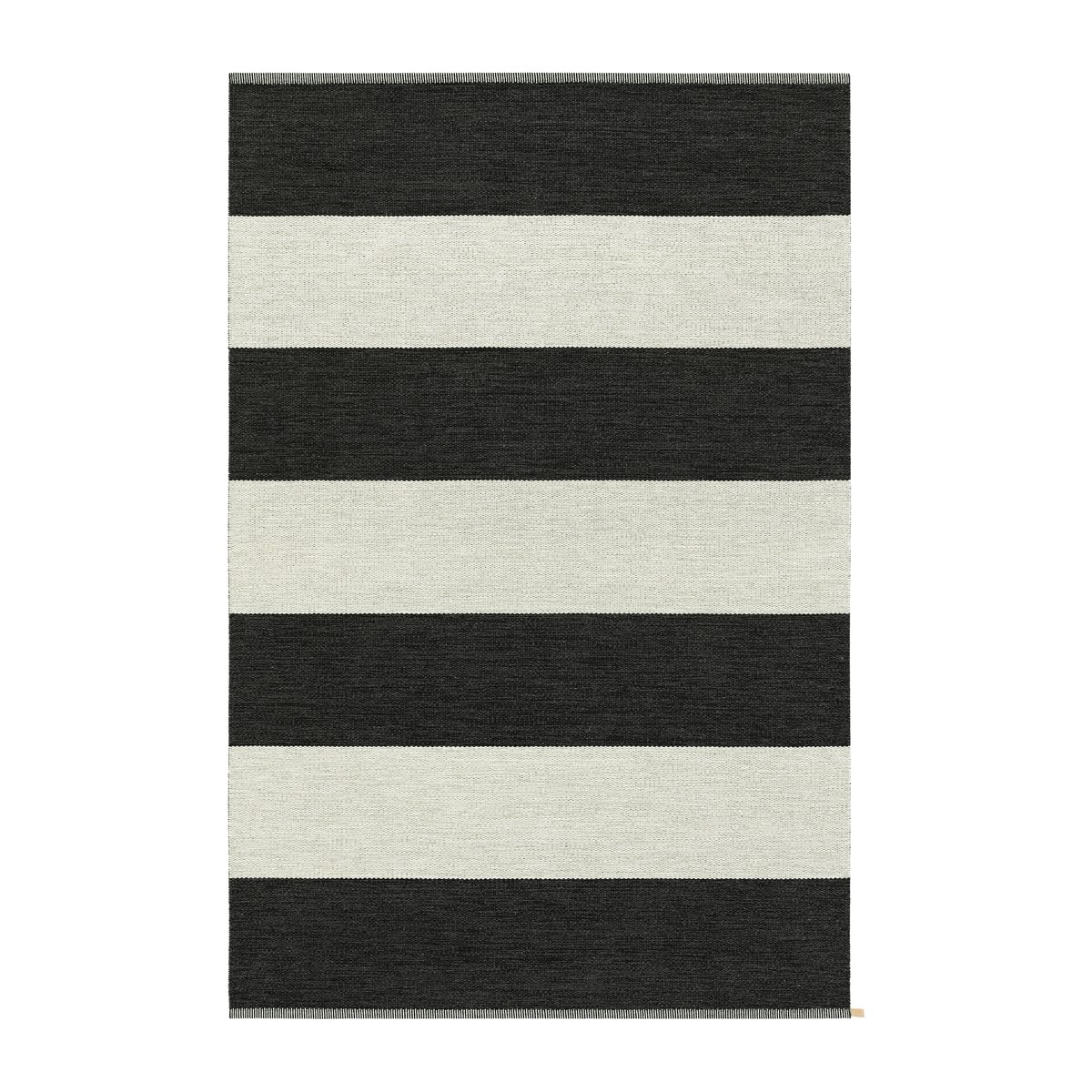 Kasthall Wide Stripe Icon Teppich 195x300 cm Midnight black