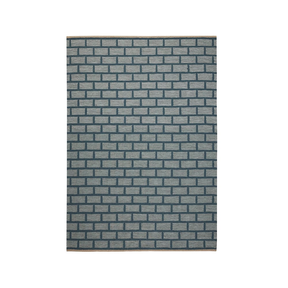 Kateha Brick Teppich Green, 170 x 240cm