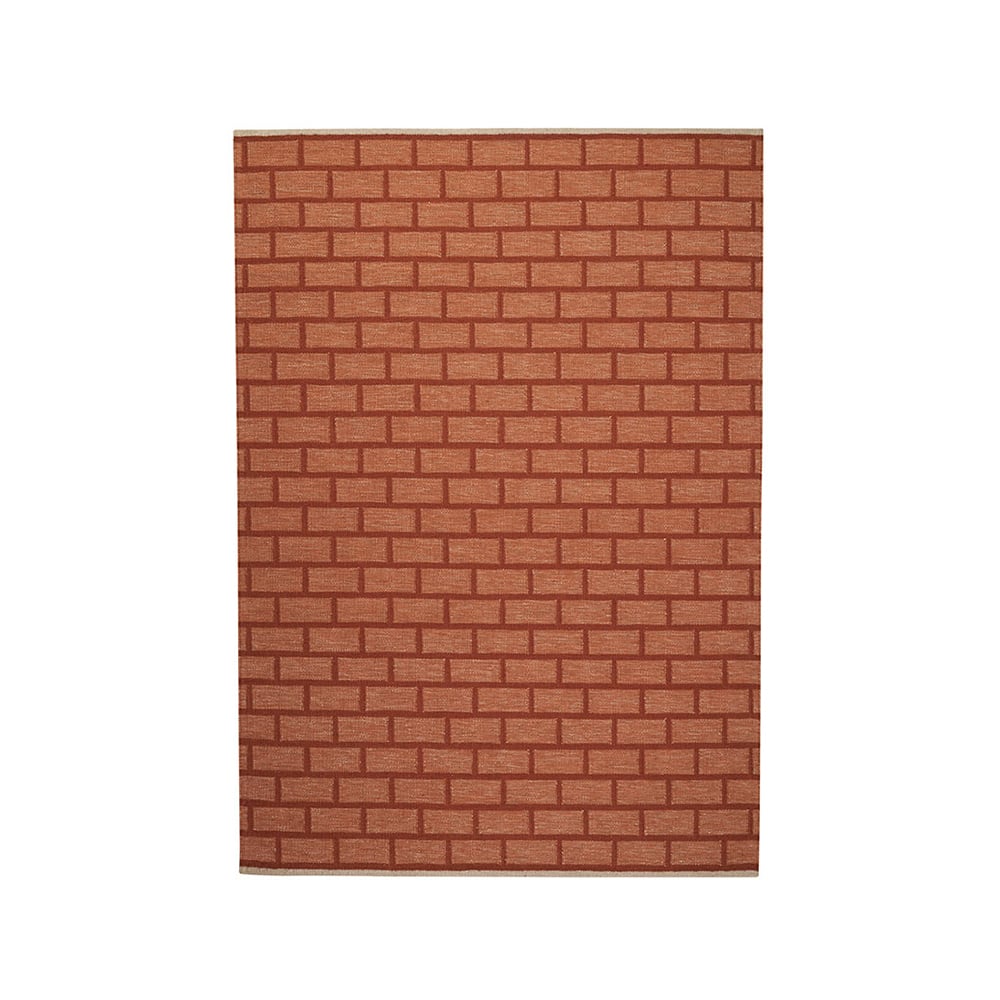 Kateha Brick Teppich Rust, 170 x 240cm