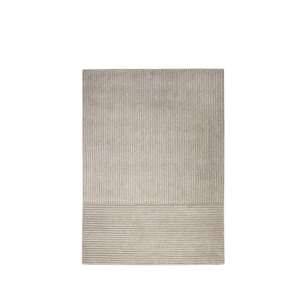 Kateha Dunes Straight Teppich Light grey, 170 x 240cm