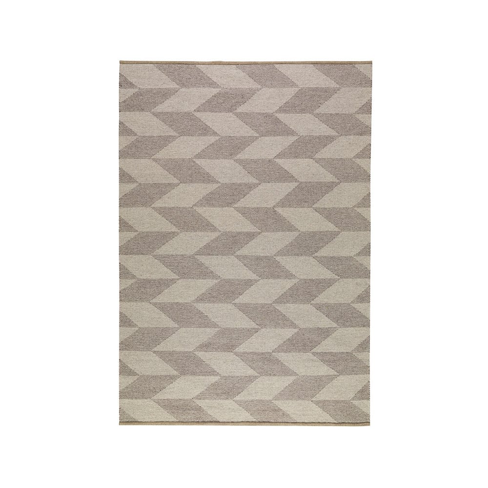 Kateha Herringbone Weave Teppich Light beige, 170 x 240cm