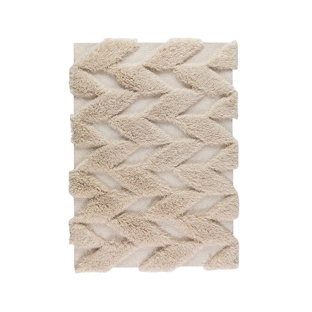 Kateha Herringbone Wild Teppich Light beige, 200 x 300cm