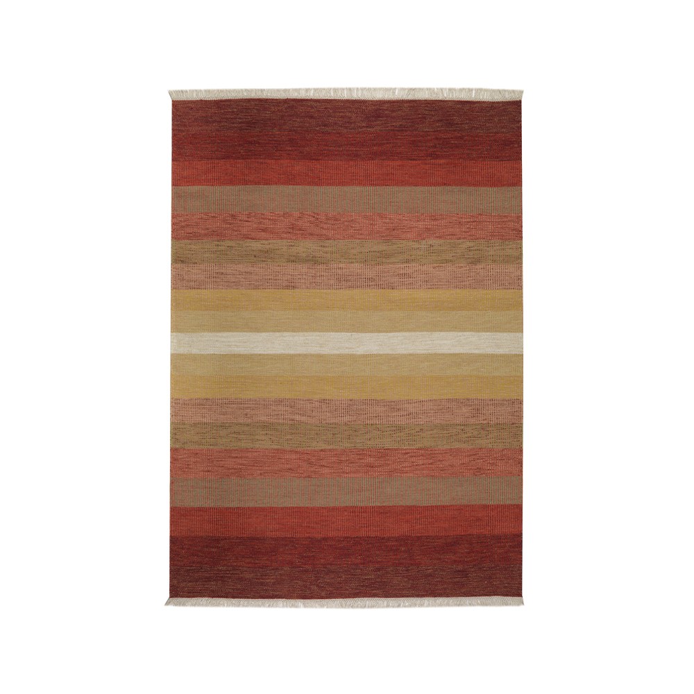 Kateha Tofta wave Teppich Rot, 170x240 cm