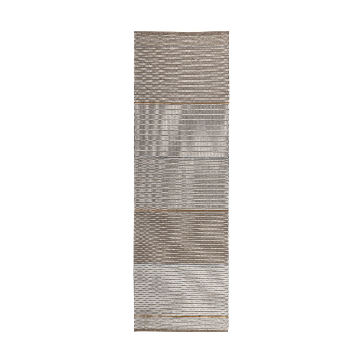 Kateha Tribulus Three Flurteppich Beige, 80x250 cm