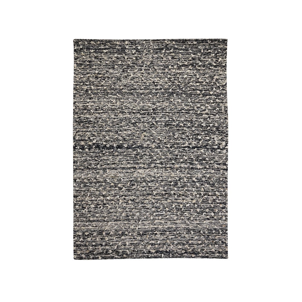 Kateha Woolly Teppich Black/white, 200 x 300cm