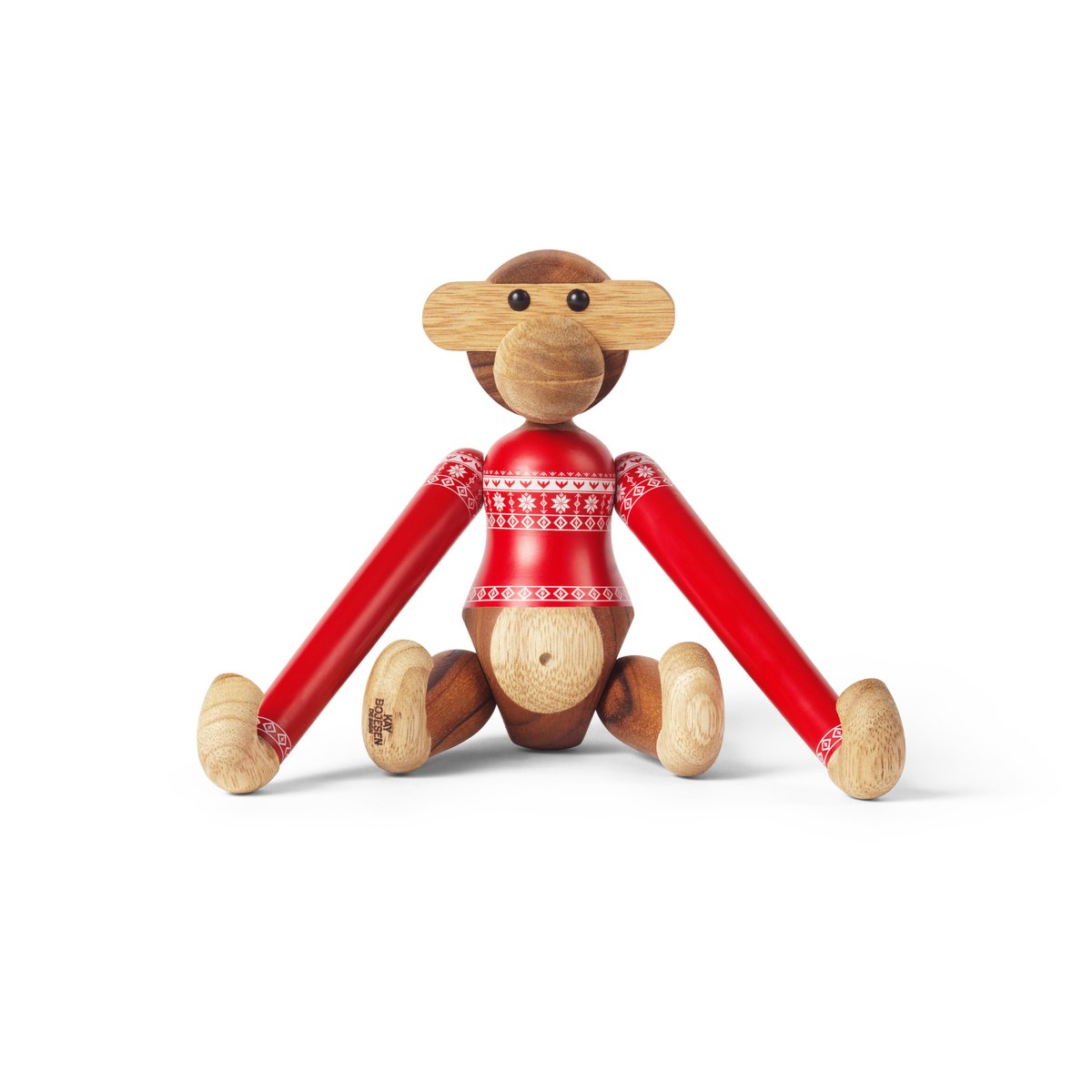 Kay Bojesen Denmark Kay Bojesen Affe Klein Christmas Jumper 2024 Teak-Limba