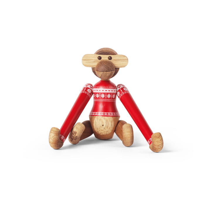 Kay Bojesen Affe Mini Christmas Jumper 2024 - Teak-Limba - Kay Bojesen Denmark