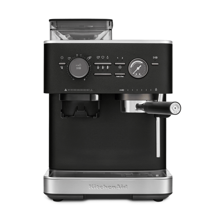 KitchenAid halbautomatische Espressomaschine mit Mühle - Cast iron black - KitchenAid