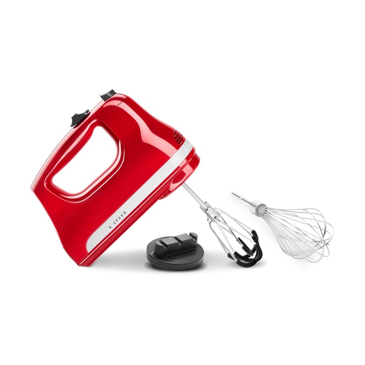 KitchenAid Handmixer mit 6 Geschwindigkeiten 60W, Empire red KitchenAid