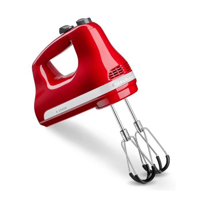 KitchenAid Handmixer mit 6 Geschwindigkeiten 60W, Empire red KitchenAid