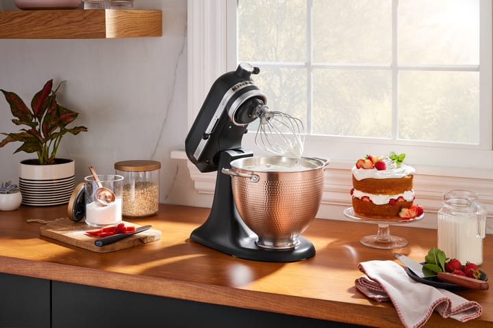 KitchenAid Schüssel doppelte Griffe 4,7 L, Hammered copper KitchenAid