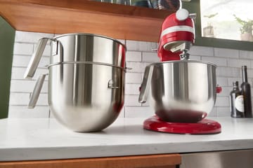 KitchenAid Schüssel Edelstahl mit J-Griff 6,6 L - Brushed stainless steel - KitchenAid