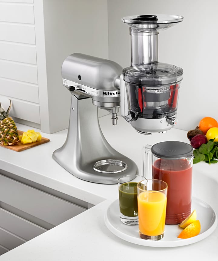 KitchenAid Slowjuicer für Küchenmaschine, Silver KitchenAid