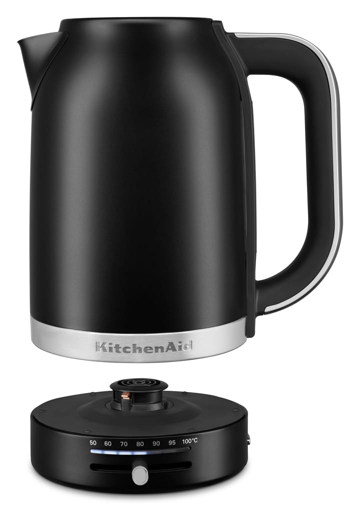 KitchenAid Wasserkocher mit Temperaturkontrolle 1,7 L, Black matte KitchenAid