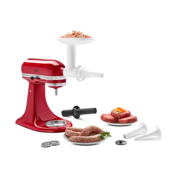 KitchenAid Wurstfülleraufsatz für Fleischwolf - Weiß - KitchenAid