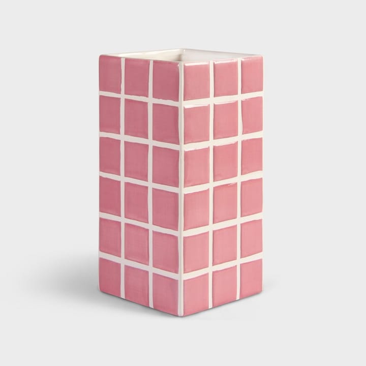 Tile Vase 21 cm - Rosa - &Klevering