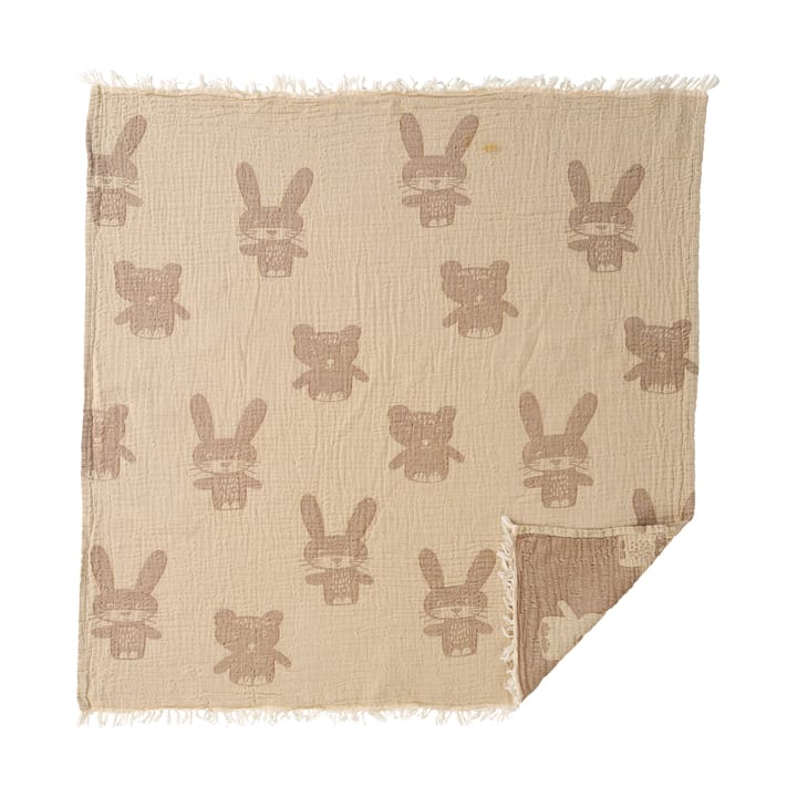 Bunny&Bear Decke 75x90 cm - Grey - Klippan Yllefabrik