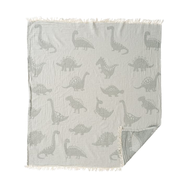 Dino Decke 75x90 cm - Beige - Klippan Yllefabrik