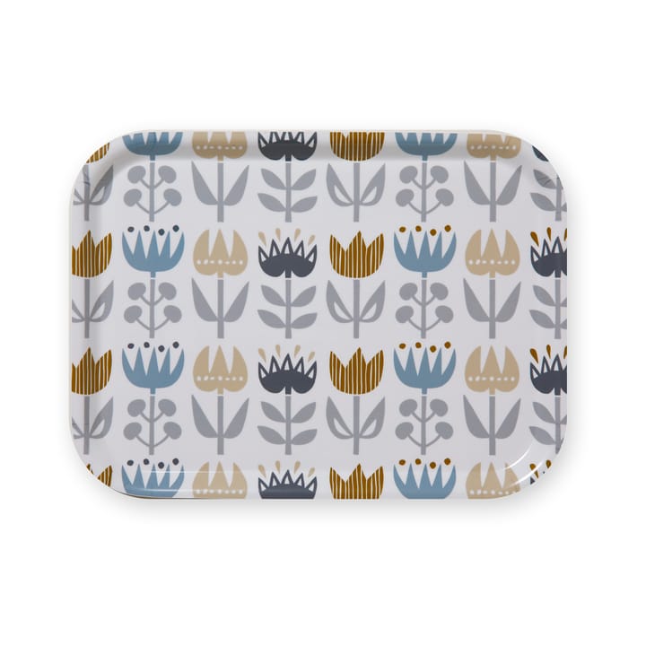 Tulip kleines Tablett 20x27 cm - Grey - Klippan Yllefabrik