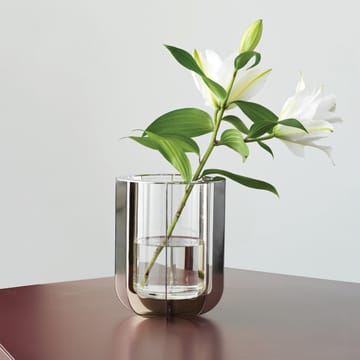 Jazz Vase 20 cm - Silber - KLONG