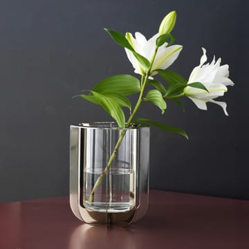 Jazz Vase 20 cm - Silber - KLONG