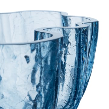 Crackle Schale 10,5 cm - Rundes Glas (Blau) - Kosta Boda