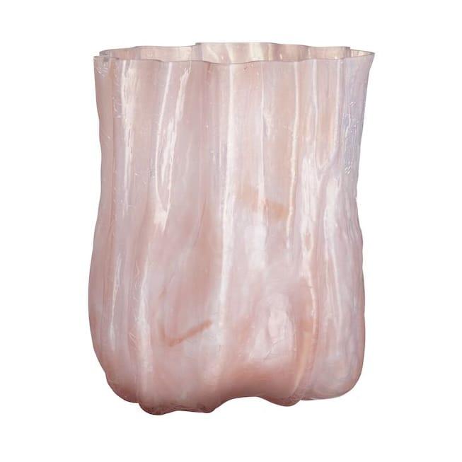 Crackle Vase 27 cm, Perlrosa Kosta Boda