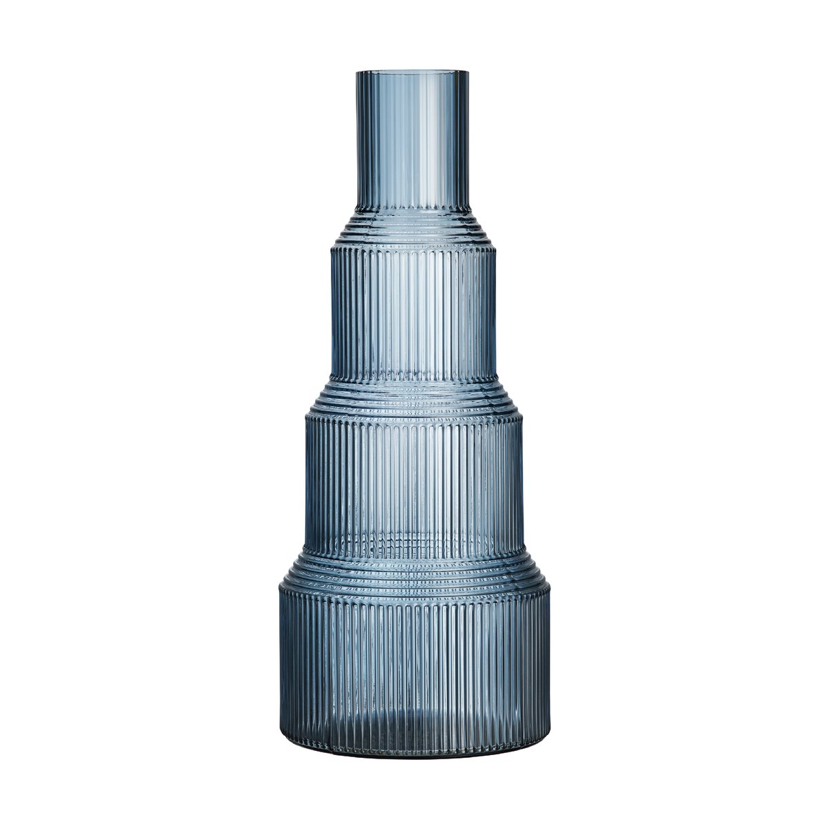 Kosta Boda Pavillon Vase 350 mm Blau