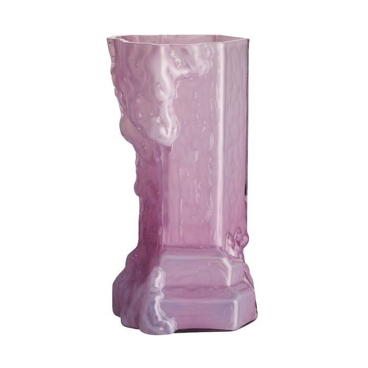 Rocky Baroque Vase 35 cm, Cool Pink Kosta Boda