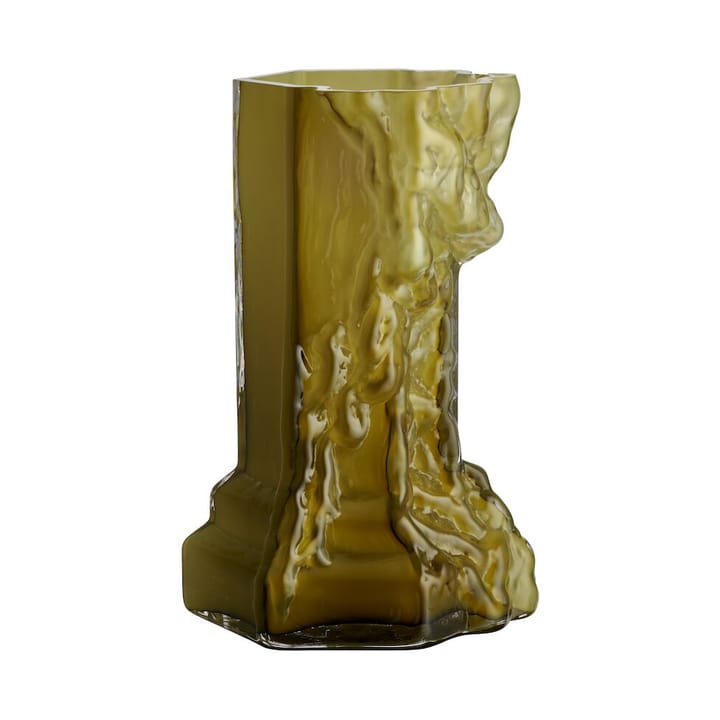 Rocky Baroque Vase 35 cm, Olive Kosta Boda