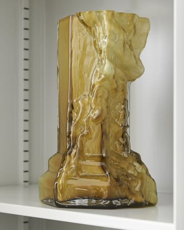 Rocky Baroque Vase 35 cm - Olive - Kosta Boda