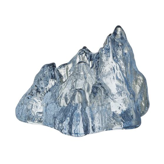 The Rock Windlicht 91 mm - Ice blue - Kosta Boda