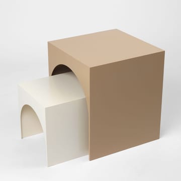 Arch Beistelltisch - Beige, small - Kristina Dam Studio