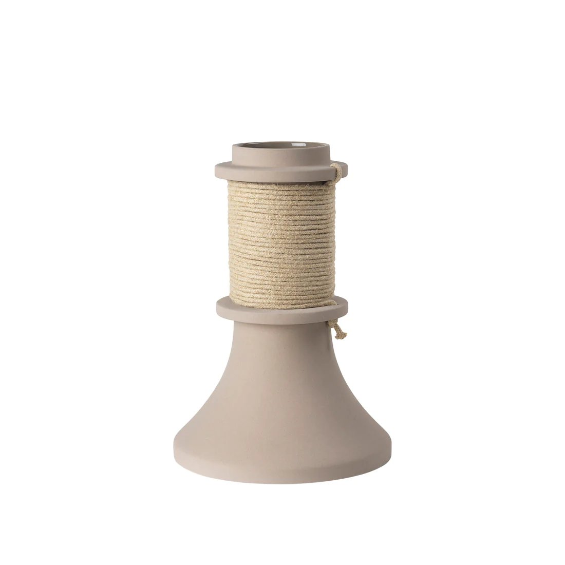 Kristina Dam Studio Seilvase 32,5 cm Steinzeug-beige