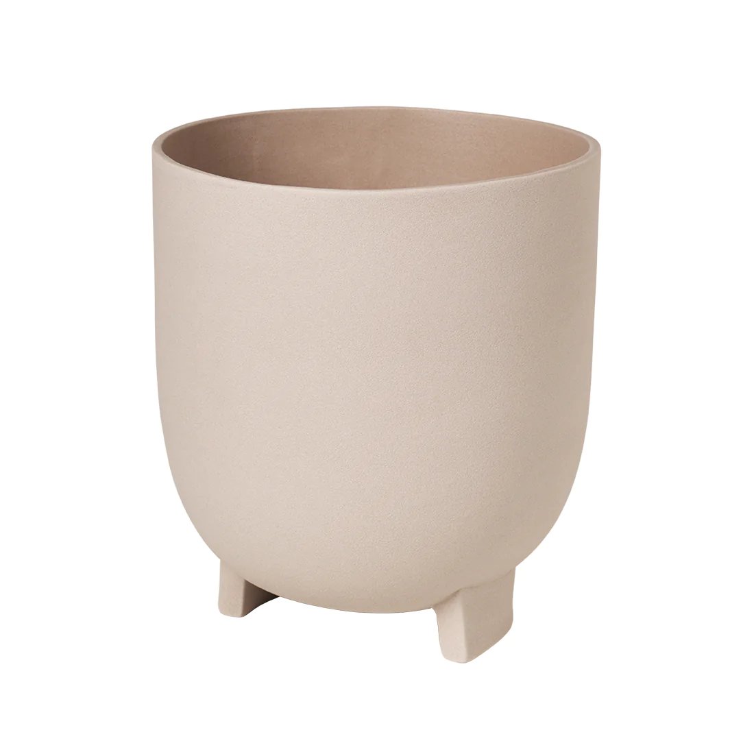 Kristina Dam Studio Serene Blumentopf XL Terrakotta-beige