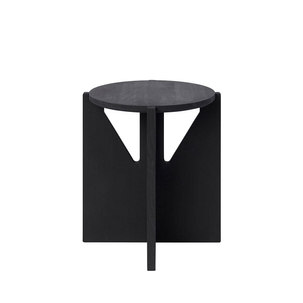 Kristina Dam Studio Stool Hocker Oak black