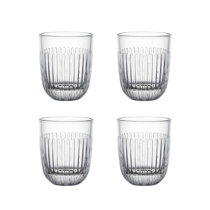 Ouessant Wasserglas 26 cl 4er-Pack - Transparent - La Rochère