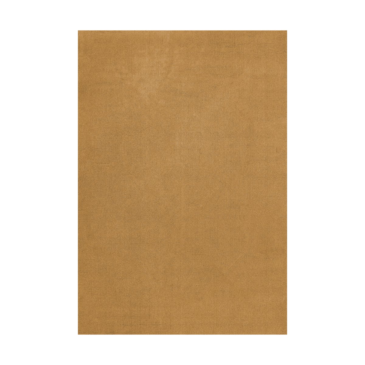 Layered Classic solid Wollteppich 180 x 270cm Ochre, 180x270 cm