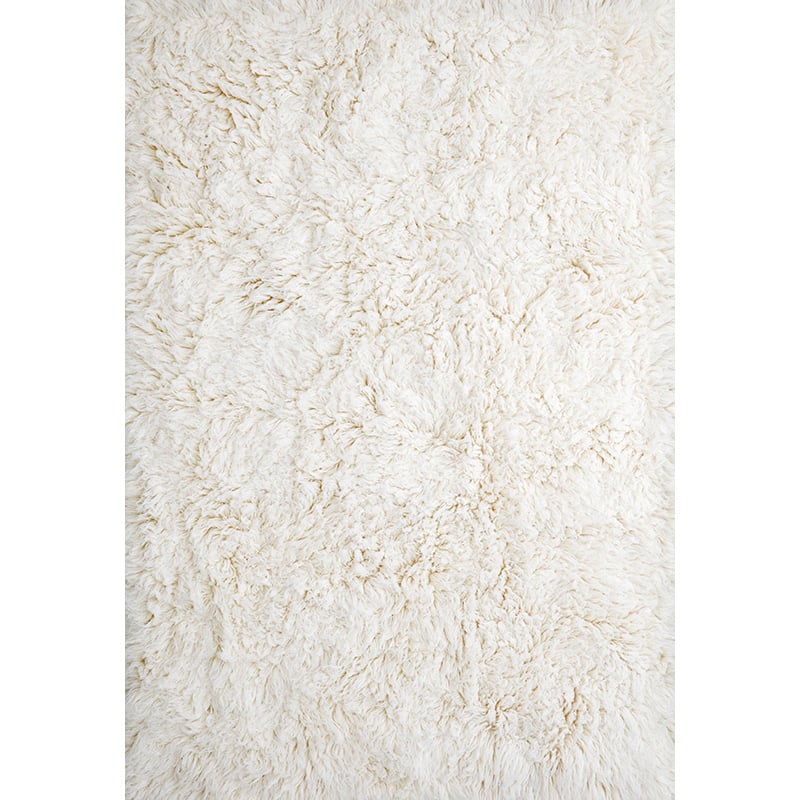 Layered Shaggy Teppich 250 x 350cm Off White