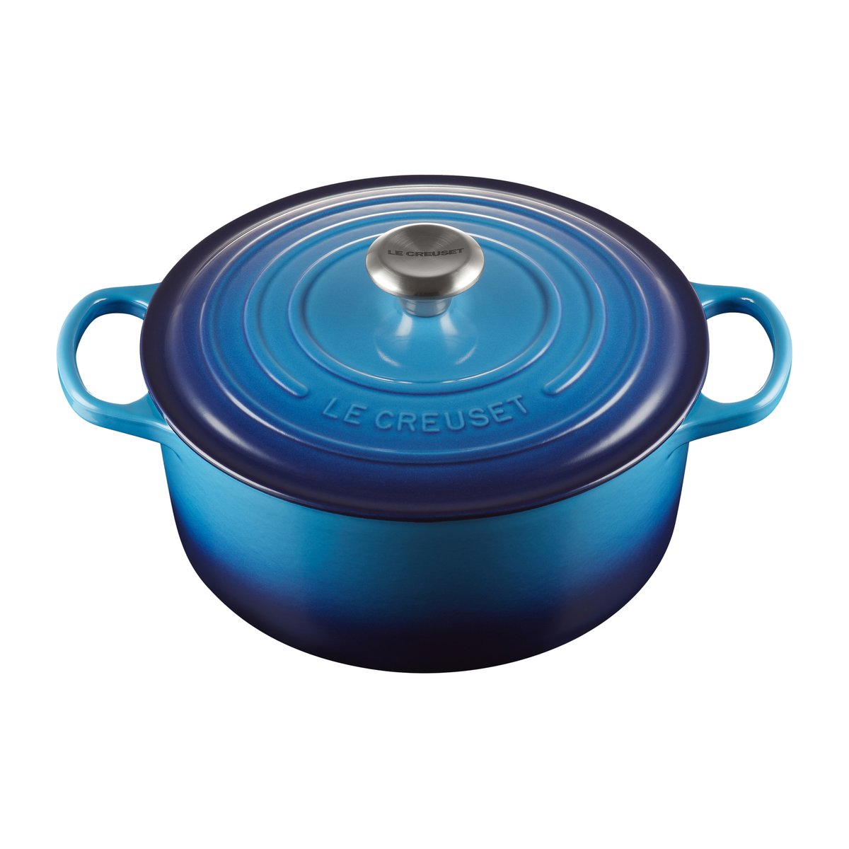 Le Creuset Le Creuset Bräter rund 5,3 l Azure blue