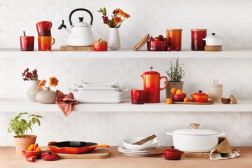 Le Creuset Kone Wasserkessel mit Pfeife - Weiß - Le Creuset