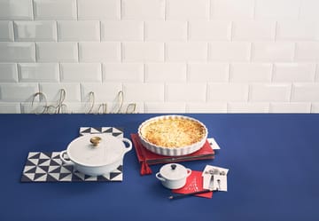 Le Creuset Quiche-Form 28cm - Weiß - Le Creuset