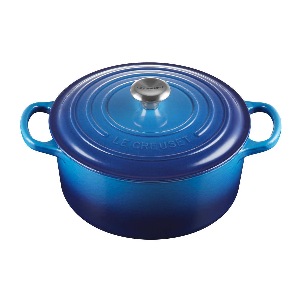 Le Creuset Le Creuset runder Topf 3,3 l Azure blue